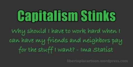 Capitalism, Statism, meme, taxation is theft