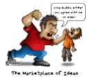 cartoon, libertarian, marketplace of ideas, tolerance
