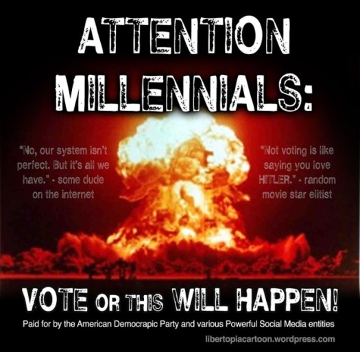 vote, youth vote, millennials, rock the vote, art, graphic design
